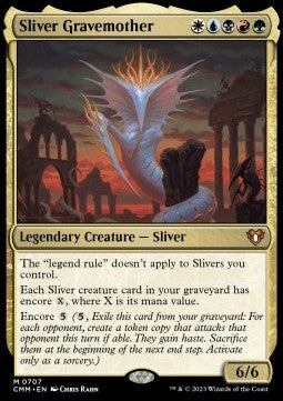 Sliver Gravemother XCMM-707 Mythic Near Mint Englisch Foil
