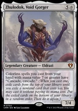 Zhulodok, Void Gorger (V.1) XCMM-704 Mythic Good Englisch Foil