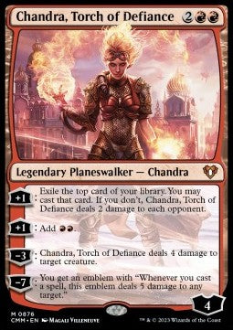 Chandra, Fackel des Widerstands XCMM-876 Mythic Near Mint Deutsch