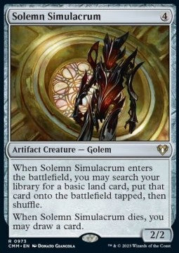 Solemn Simulacrum XCMM-973 Rare Near Mint Englisch