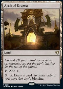 Arch of Orazca XCMM-986 Rare Near Mint Englisch