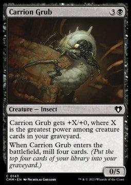 Carrion Grub CMM-143 Common Excellent Englisch Foil
