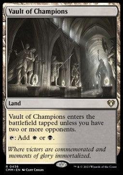 Vault of Champions CMM-436 Rare Excellent Englisch