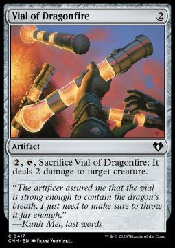 Vial of Dragonfire CMM-417 Common Near Mint Englisch
