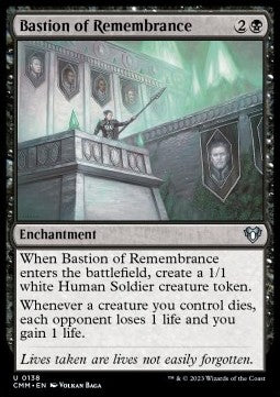 Bastion of Remembrance CMM-138 Uncommon Near Mint Englisch