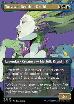Tatyova, Benthic Druid XCMM-687 Uncommon Near Mint Englisch