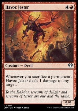Havoc Jester CMM-230 Uncommon Excellent Englisch Foil