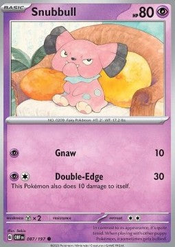 Snubbull OBF-087 Common Near Mint Englisch