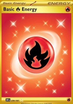 Feuer-Energie OBF-230 Secret Rare Good Deutsch