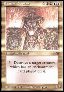 Ramses Overdark LEG- Rare Light Played Englisch