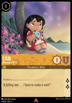 Lilo - Wünscht sich was 1TFC-9 Rare Near Mint Deutsch