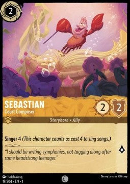 Sebastian - Hofkomponist 1TFC-19 Common Boosterfrisch Deutsch Foil