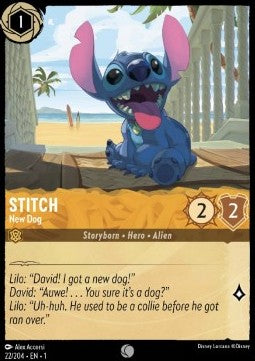 Stitch - Neuer Hund 1TFC-22 Common Near Mint Deutsch