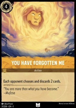 Du Hast Mich Vergessen 1TFC-31 Uncommon Near Mint Deutsch Foil