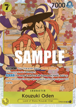 Kouzuki Oden (ST09-005) ST-09 Super Rare Near Mint Englisch