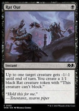 Rat Out WOE-103 Common Near Mint Englisch