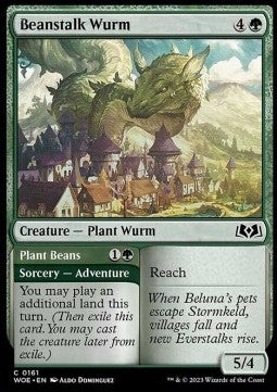 Beanstalk Wurm // Plant Beans WOE-161 Common Near Mint Englisch