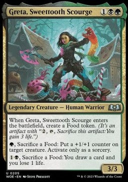 Greta, Sweettooth Scourge WOE-205 Uncommon Near Mint Englisch