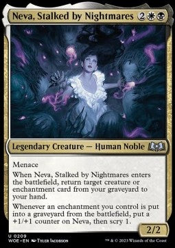 Neva, Stalked by Nightmares WOE-209 Uncommon Near Mint Englisch