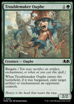 Troublemaker Ouphe WOE-194 Common Near Mint Englisch