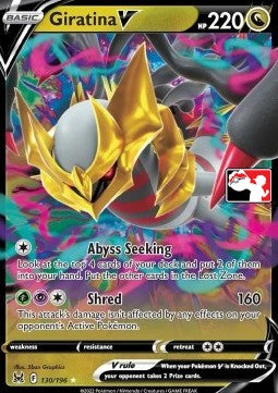 Giratina V PPS3-LOR 130 Promo Excellent Deutsch