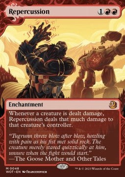 Repercussion (V.1) WOT-48 Mythic Excellent Englisch