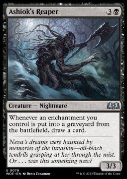 Ashiok's Reaper WOE-79 Uncommon Near Mint Englisch