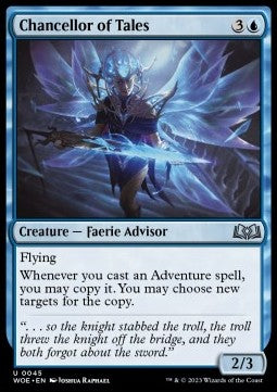 Chancellor of Tales WOE-45 Uncommon Excellent Englisch Foil