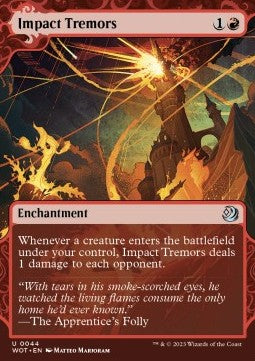 Impact Tremors WOT-44 Uncommon EX Englisch