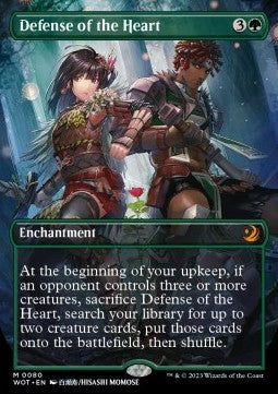 Defense of the Heart (V.2) WOT-80 Mythic Near Mint Englisch