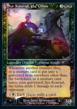 Syr Konrad, the Grim DCI-1 Rare Near Mint Englisch Foil