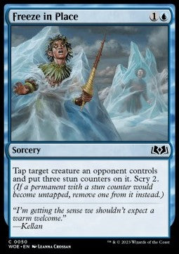 Freeze in Place WOE-50 Common Near Mint Englisch