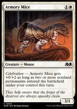 Armory Mice WOE-3 Common Near Mint Englisch