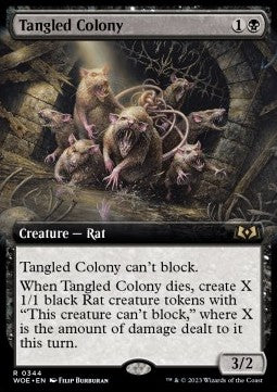 Tangled Colony XWOE-344 Rare Near Mint Englisch Foil