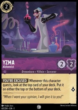 Yzma - Alchemist 1TFC-60 Common Near Mint Englisch Foil