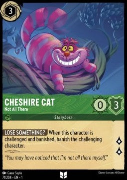 Grinsekatze - Nicht ganz da 1TFC-71 Uncommon Boosterfrisch Deutsch Foil