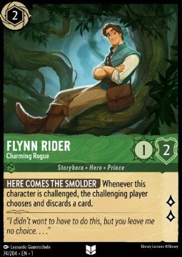 Flynn Rider - Charmanter Gauner 1TFC-74 Uncommon Excellent Deutsch