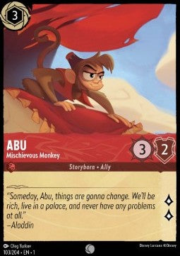 Abu - Freches Äffchen 1TFC-103 Common Boosterfrisch Deutsch Foil