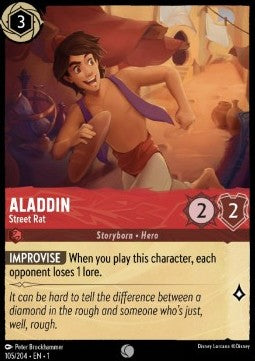 Aladdin - Straßenjunge 1TFC-105 Common Near Mint Deutsch