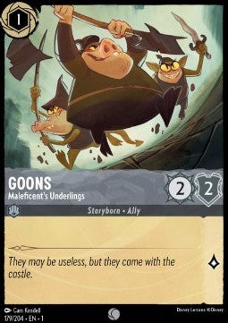 Gesindel - Malefiz' Handlanger 1TFC-179 Common Boosterfrisch Deutsch Foil