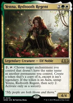 Yenna, Redtooth Regent WOE-219 Rare Near Mint Englisch