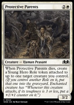Protective Parents WOE-24 Common Near Mint Englisch