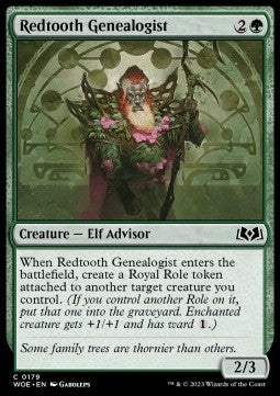 Redtooth Genealogist WOE-179 Common Near Mint Englisch