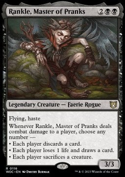 Rankle, Master of Pranks WOC-116 Rare Near Mint Englisch