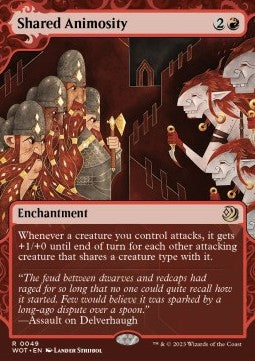Shared Animosity WOT-49 Rare EX Englisch