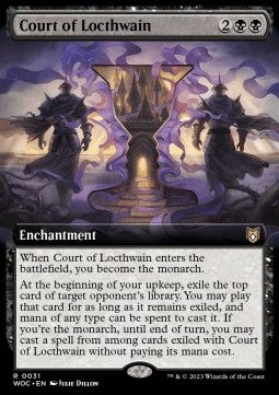 Court of Locthwain XWOC-31 Rare Near Mint Englisch Foil