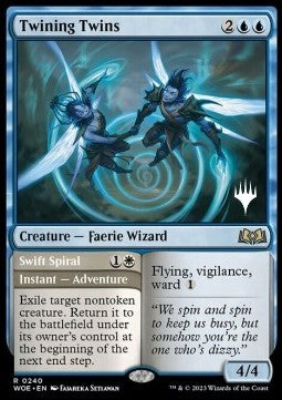 Twining Twins // Spiralmanöver (V.2) PWOE-240 Rare Excellent Deutsch Foil