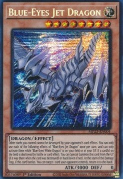 Blauäugiger Jetdrache MP23-004 Secret Rare Near Mint Deutsch 1. Auflage