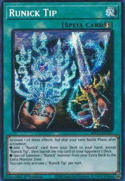Runische Spitze MP23-241 Secret Rare Excellent Deutsch 1. Auflage