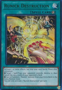 Runische Zerstörung MP23-243 Ultra Rare Excellent Deutsch 1. Auflage